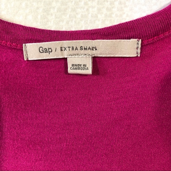 GAP Color Block Pink and Red Jersey Sundress - Picture 5 of 8